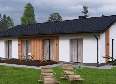 Проект каменного дома П 1-93